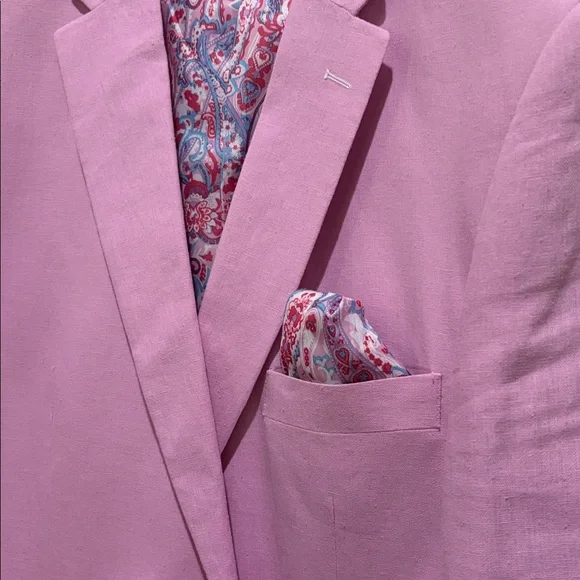 Pink Men's Blazer by Canali - Picture 6 of 7